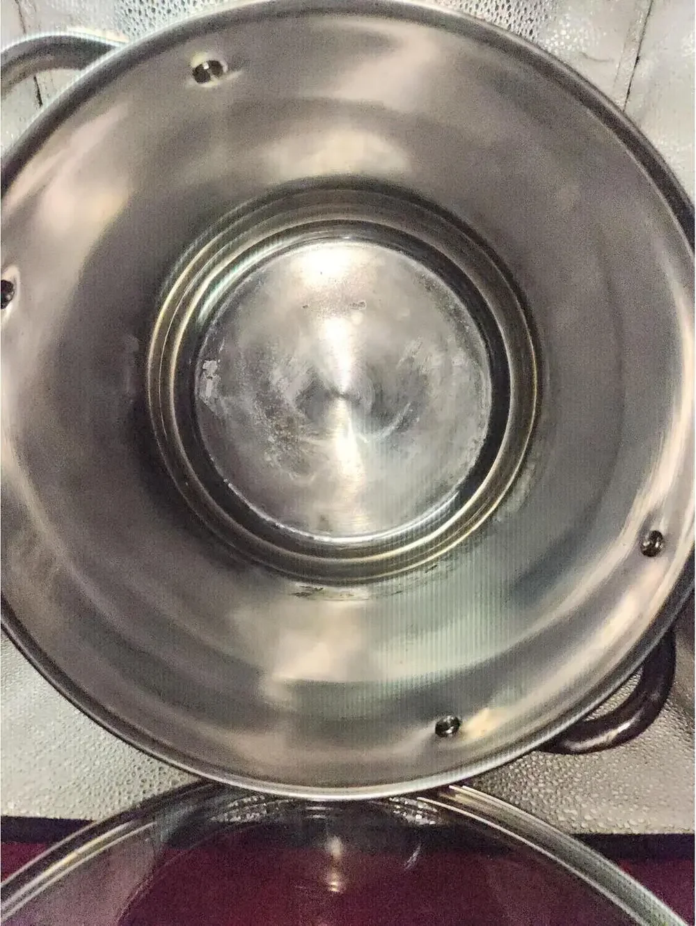 Stainless Steel Stock Pot 16 Quarts, Insulated Bottom, Glass Lid Kitchen Canning